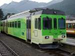 tpc / ASD - Triebwagen BDe 4/4 402 abgestellt im Bahnhofsareal in Aigle am 20.07.2014