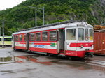 tpc - Triebwagen Be 4/4 101 im Depot/Werkstätte Areal anlässlich des Abschiedfest der Alten Fahrzeuge der AOMC am 19.06.0216
