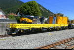 Travys / YsteC  - Neuer Dienstwagen 353 abgestellt in Baulmes am 21.06.2026