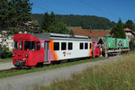 TRAVYS/YStC: Der unterschiedliche Kehricht Transport der Schmalspurbahnen im Jura.
