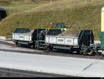 WAB - Güterwagen F 809 auf der Kleinen Scheidegg am 28.09.2023