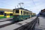 Am 31.10.09 steht der BDhe 4/4 110 in der Kleinen Scheidegg.