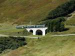 WAB - Zug unterwegs auf die Kleine Scheidegg am 16.09.2011
