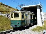 WAB - Triebwagen BDeh 4/4  101 auf der Kleine Scheidegg am 16.09.2011