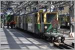 Am BOB Bahnhof in Lauterbrunnen startet die Wengeralpbahn ber Wengen - Kleine Scheidegg nach Grindelwald, wo wieder Anschluss an die BOB besteht.