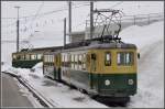 BDeh 4/4 101 und 111 auf der Kleinen Scheidegg.