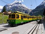 WAB - Triebwagen BDeh 4/8  134 in Grindelwald Grund am 18.05.2014