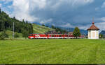 ZB HGe 4/4 II 964 / Oberdorf NW, 18. Juli 2026<br>
IR Luzern - Engelberg