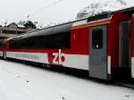 ZB - Panoramawagen 1 Kl. A 102 in Engelberg am 03.01.2014