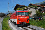 HGe 4/4 II 101 967-8 der Zentralbahn verl�sst am 26.06.2026 den Bahnhof Brienz.