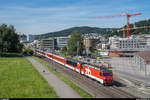 Zentralbahn HGe 101 961 mit IR Luzern - Engelberg am 24.