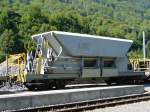 zb - Schotterwagen Fad 183 ( ex LSE ) Abgestellt im Bahnhof von Ringgenberg am 05.08.2007