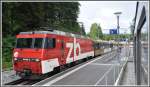IR2219 mit 101 965-2 kreuzt uns in Brnig-Hasliberg. (03.08.2012)