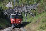 De 110 021 mit IR2219 am 25.09.2012 bei Niederried