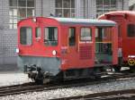 zb - Tm 2/2 597 im Bahnhofsareal in Meiringen am 23.03.2013