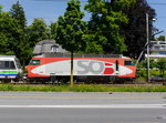 SOB - Re 4/4  446 016-8 unterwegs mit dem Voralpenexpress in Luzern am 21.05.2016