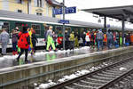 HÖFNER NARRENFAHRT zum Beginn der katholischen Fasnacht in der Innerschweiz.