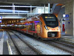 SOB/SBB - Traverso RABe 506 202 im Bahnhof Bern am 30.12.2021