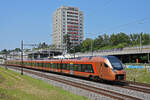 RABe 526 109 Traverso der SOB fährt Richtung Bahnhof SBB.