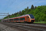 RABe 526 111 Traverso der SOB fährt Richtung Bahnhof Rupperswil.