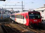 RBDe 566 als Regio Samstagern-Rapperswil bei Wollerau am 28.11.2007