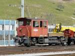 SOB - Tm 2/2  236 011-3 im Bahnhofsareal von Herisau am 01.03.2012 ..