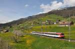 Ein NPZ der Sdostbahn am 23.04.2012 bei Steinerberg