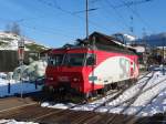 SOB Re 446 018 bei Sattel-Aegeri am 29.11.2013