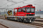 Der SOB Robel Tm 234 502-3 steht am 10.5.2016 im Bahnhof Wädenswil.