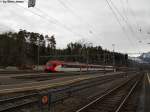 RBDe 566 079-0 ''Richterswil-Samstagern'' verlsst am 28.2.2010 Arth-Goldau als S31 ber die 50 Promille Steigung nach Biberbrugg.