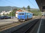 SOB Re 456 143 bei Durchfahrt in Aarburg-Oftringen, 27.09.2011.