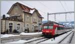 RBDe 566-076 als S4 nach St.Gallen in Uznach. (19.02.2013)