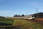 RBDe 561 084 als VAE 2415 am 18.10.2014 bei Biberbrugg.