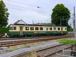 SOB - Triebwagen BDe 4/4 576 058-2 abgestellt im Bahnhofsareal in Samstagern am 26.06.2016