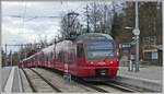 S10 nach Zürich HB mit 2 Be 510 in der Station Uetliberg.