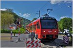 Die zwei neuen Stadler Pendelzüge der Uetlibergbahn Nr 511 und 512 in Schweighof.