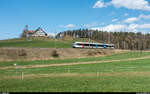 THURBO RABe 526 774 am 4. April 2018 bei Ossingen.