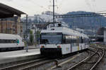 THURBO
S 5 St. Gallen - Weinfelden mit RABe 526 687-9 anlässlich der Ausfahrt St. Gallen am 29. November 2018.
Bei diesen Triebzügen mit Baujahr 1998 handelt es sich um die ältesten Fahrzeuge der THURBO-Flotte sowie die GTW der ersten Generation von Stadler Rail.
Foto: Walter Ruetsch
