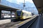 Regiopendel der S12 Sargans-Chur-Sargans beim Halt in Landquart.20.02.15