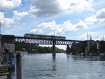 Thurbo - GTW unterwegs auf der Rheinbrücke in Schaffhausen am 06.08.2016