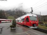 RABe 527 512-8 ''Martigny'' am 28.11.2012 in Sembrancher als Regio nach Le Chable.