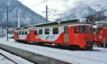 Der ABDe 537 507-6 wartet in Orsires auf sein weiteres Schiksal. Wegen eines Defekts ist er zurzeit ausser Betrieb, 13.01.2013.