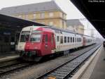 RBDe 567 182-1 ''Courtepin'' am 8.3.2013 in Neuchtel als Regio 14455 nach Fribourg.