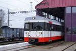 Transports Publics Neuchâtelois (Transports publics neuchâtelois)/trans N/CMN.
An einem Schlechtwettertag bei Regen, Wind, Kälte und  sehr schlechten Lichtverhältnissen auf der Strecke La Chaux-de-Fonds - Les Ponts-de-Martel unterwegs.
Impressionen vom 2. Februar 2020 mit dem BDe 4/4 6 und dem sehr selten im Einsatz stehenden Salonsteuerwagen ASt 21.
Die Fotostandorte in Les Ponts-de-Martel wurden mir ausnahmsweise erlaubt.
Foto: Walter Ruetsch 