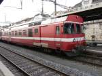 RVT / trn - Triebwagen RBDe 4/4 567 315 im Bahnhof von Neuchtel am 19.1.2008