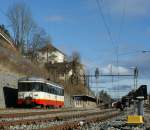 Nach nur sieben Minuten Fahrzeit und 4.08 km erreicht der TRN/cmn BDe 4/4 n° die Endstation Le Locle, wo zweimal pro Stunde Anschluss nach Neuchâtel und nur sporadisch nach Besançon