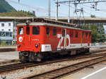 Die Zahnradtriebwagen Deh 4/6 120 008-8 im Interlaken Ost - 08-06-2005
