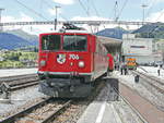 Ge 6-6 II 706  der Räthischen Bahn übernimmt am 28.