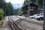 Station Davos Wiesen am 2.8.15  