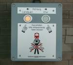  Halt auf Verlangen  bei der RhB Station Zizers.